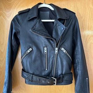 All Saints Balfern Leather Jacket